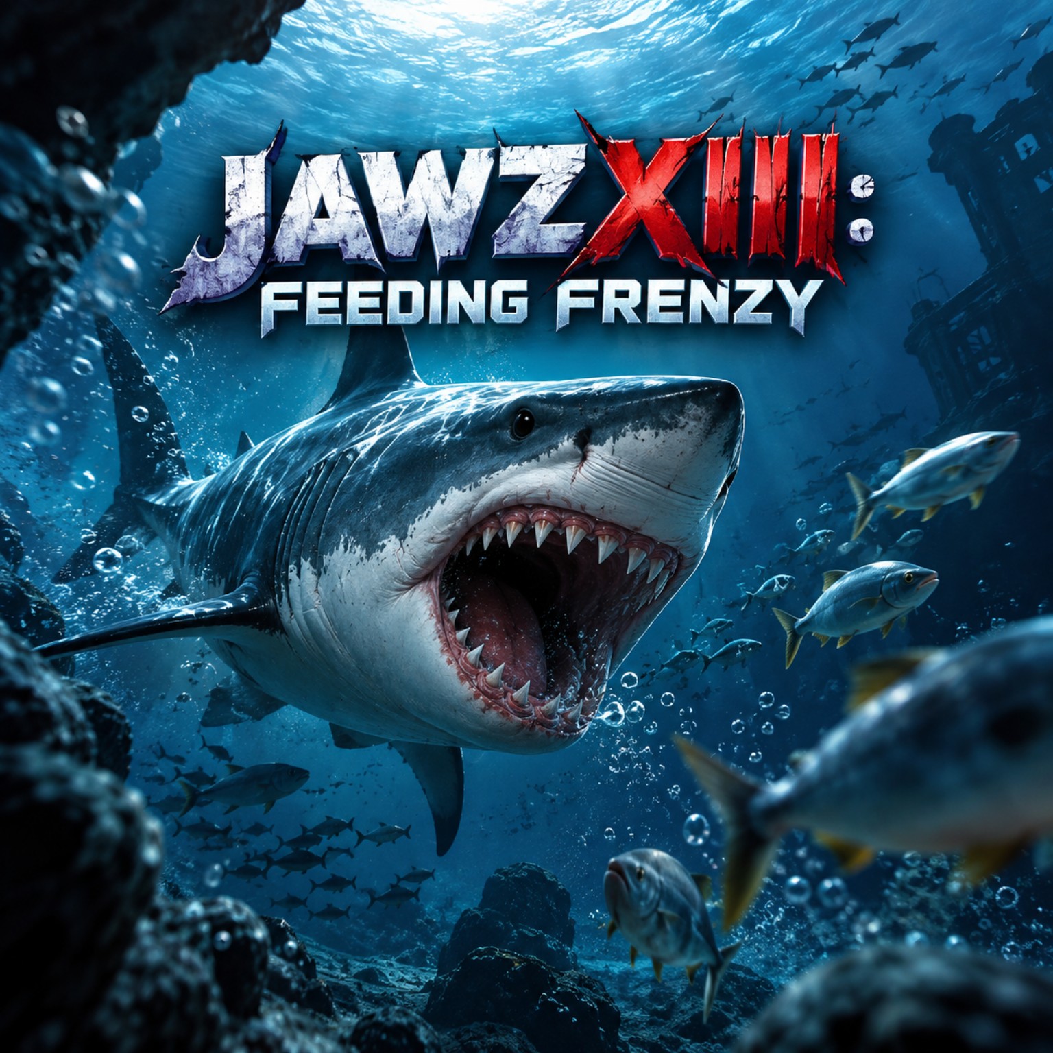 JAWZXIII: Feeding Frenzy cover